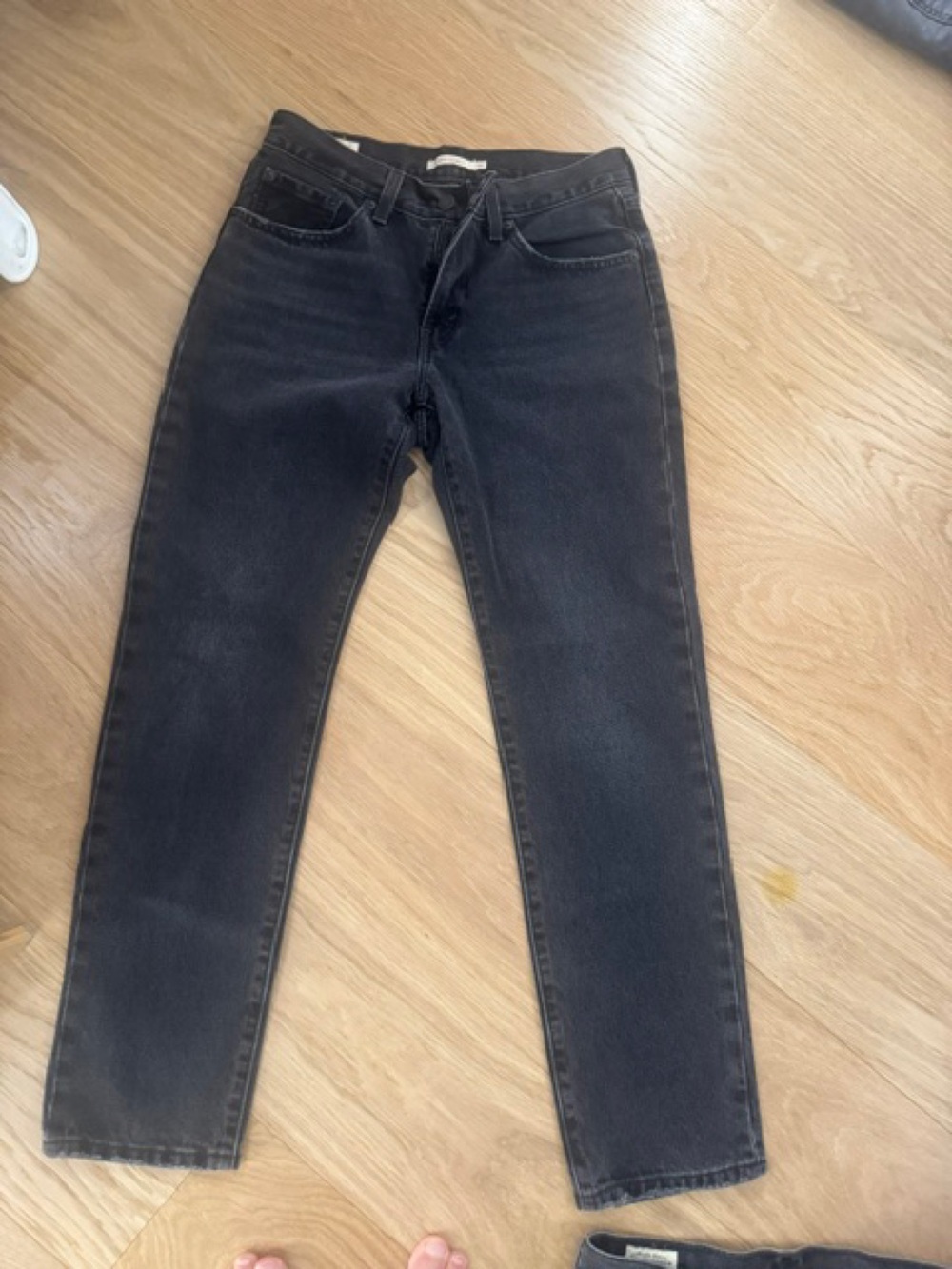 Levi's Women's Washed Black Skinny Jeans